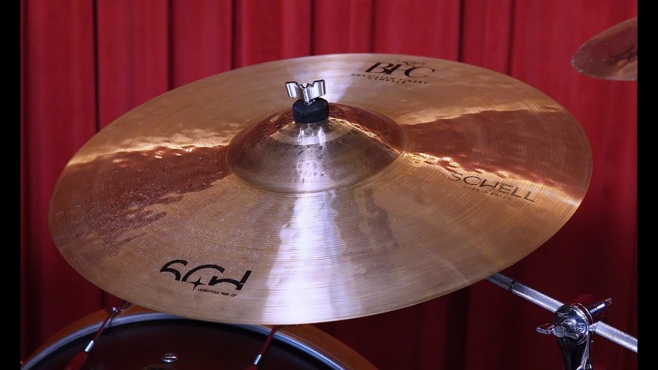 BFC Cymbals Schell Versatone Ride 22" (Made in Brazil)