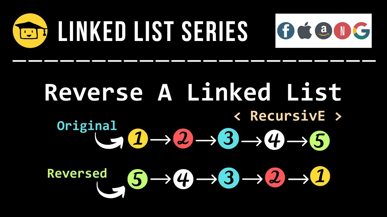 Reverse Linked List Recursively