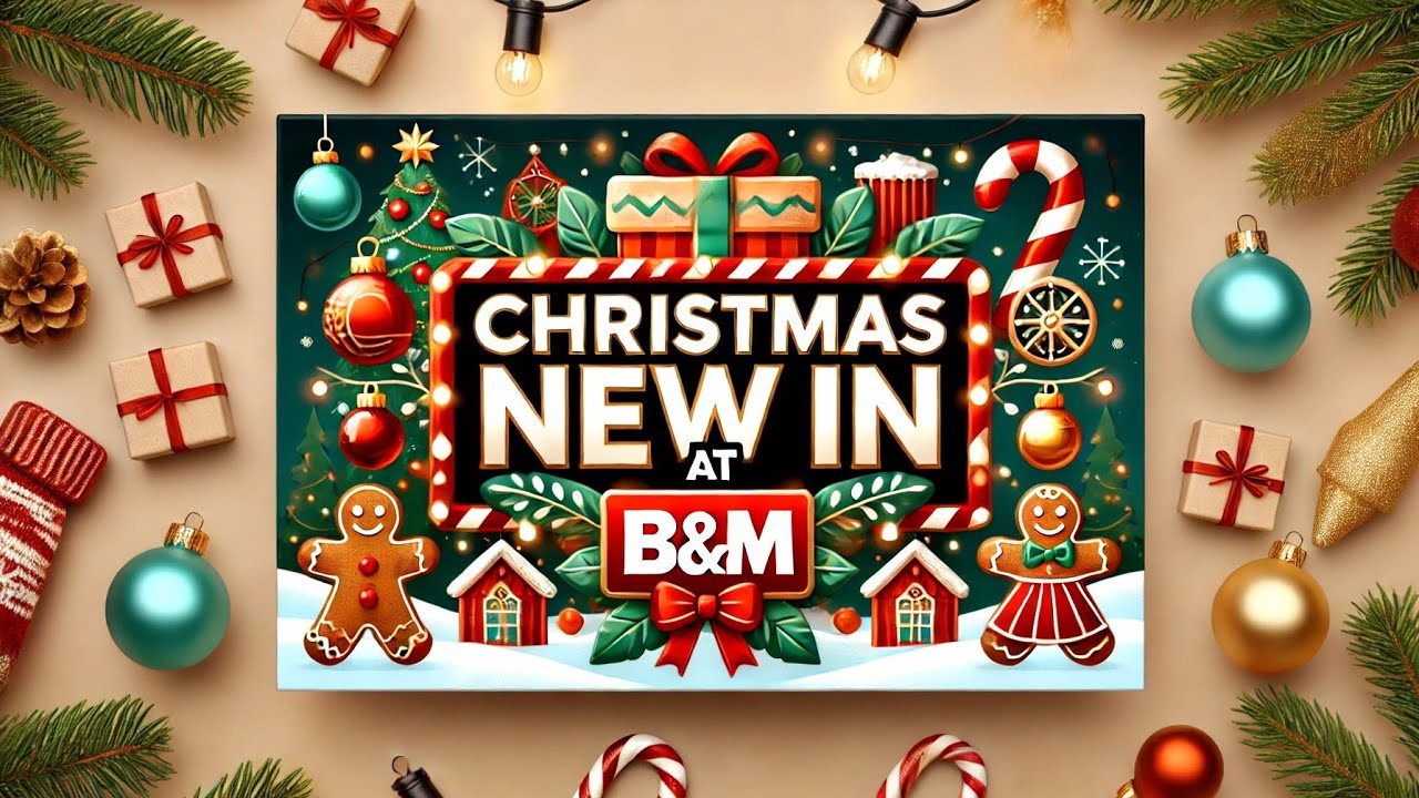 *Latest update* B&M SHOP WITH ME💃🏻 ALL THAT'S NEW IN 😍  Christmas 🎄 Gifts, Winter, Food, Home & more