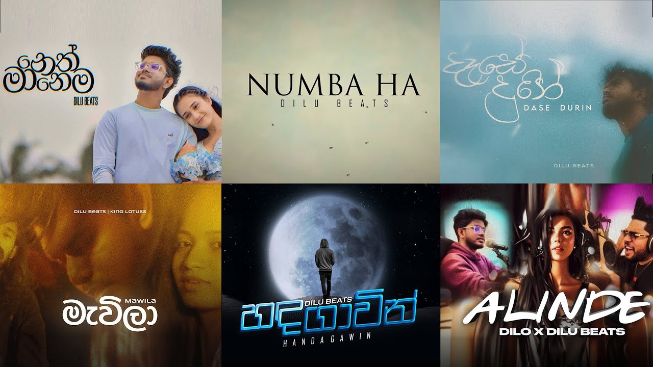 DILU Beats ගේ හොදම සිංදු ටික ‍| Best of DILU Beats | | Best Sinhala Song Collection