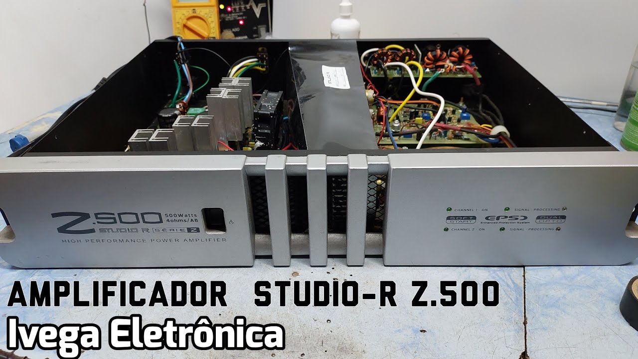 Amplificador STUDIO-R Z.500, raridade !