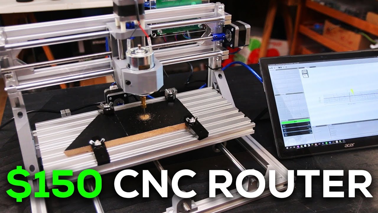 $150 ROUTER to LEARN CNC (CNC Basics Explained)