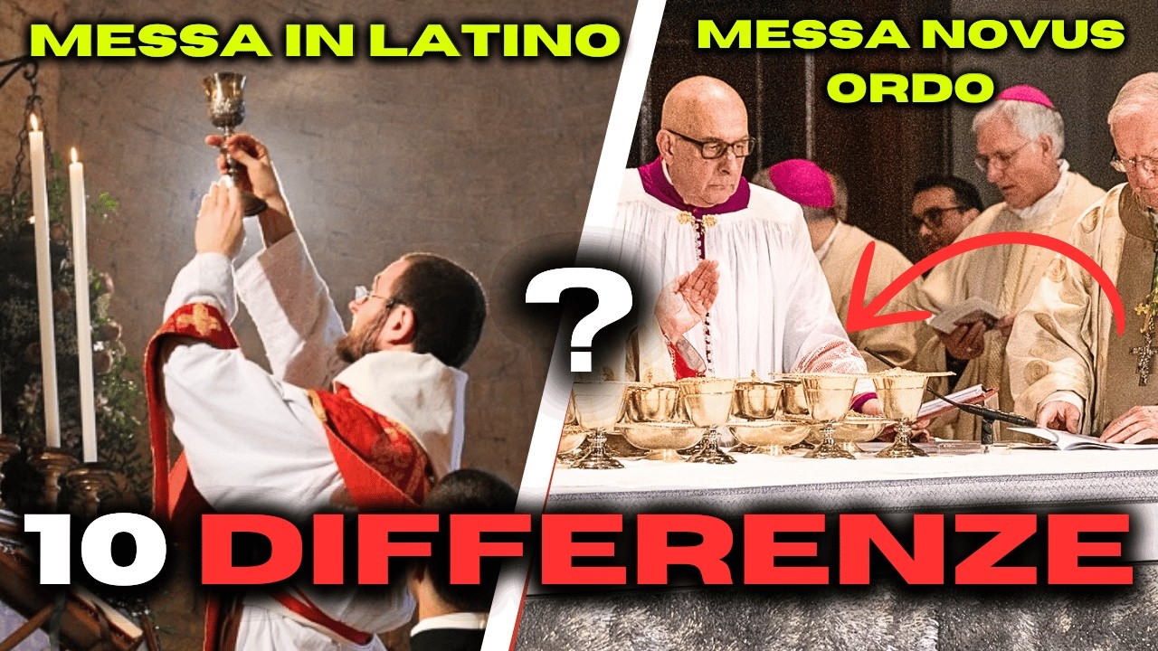 10 DIFFERENZE TRA LA MESSA TRADIZIONALE E LA NOVUS ORDO CHE TI APRIRANNO GLI OCCHI!