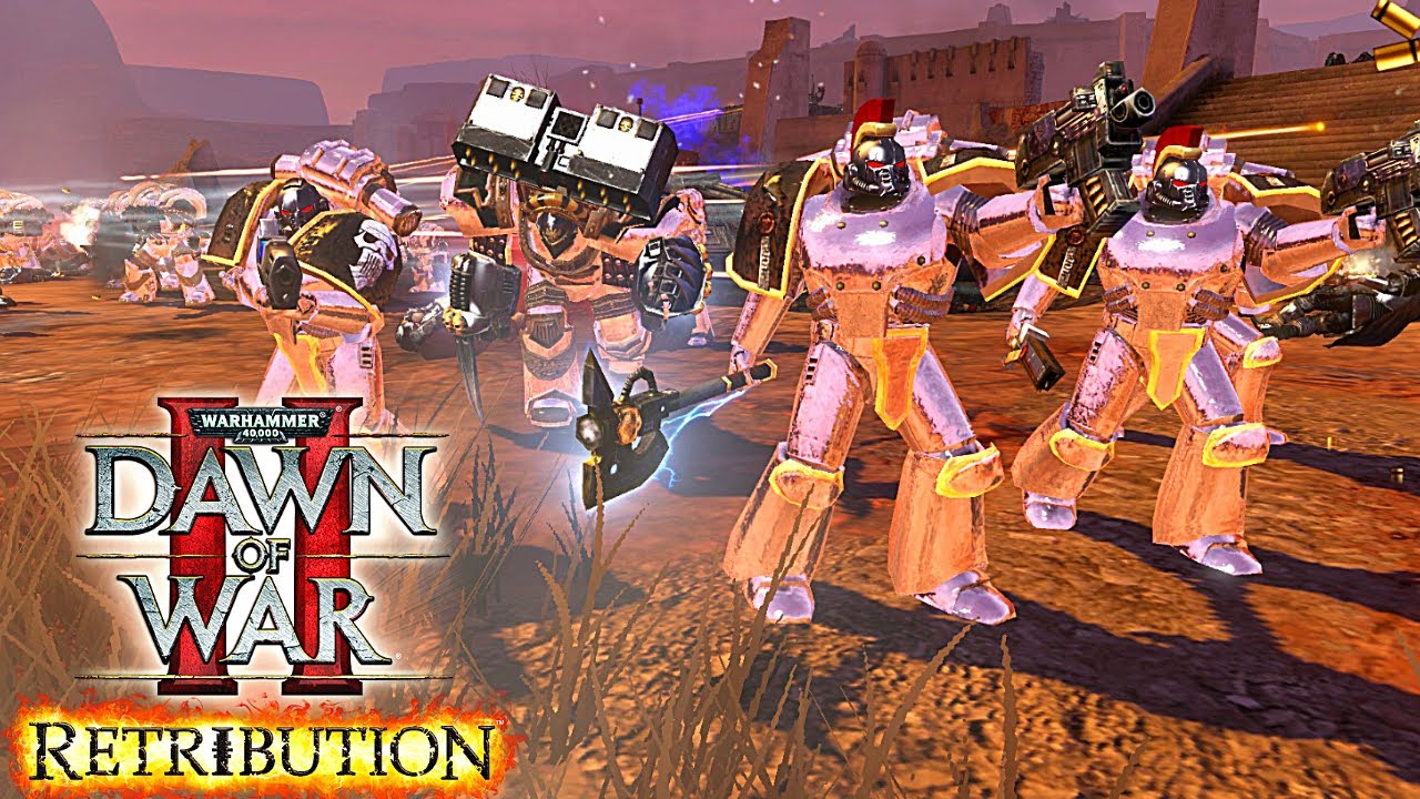 DoW2 - Retribution | Pre - Heresy Iron Warriors vs Astra Militarum  ! | Astartes Mod v3.35