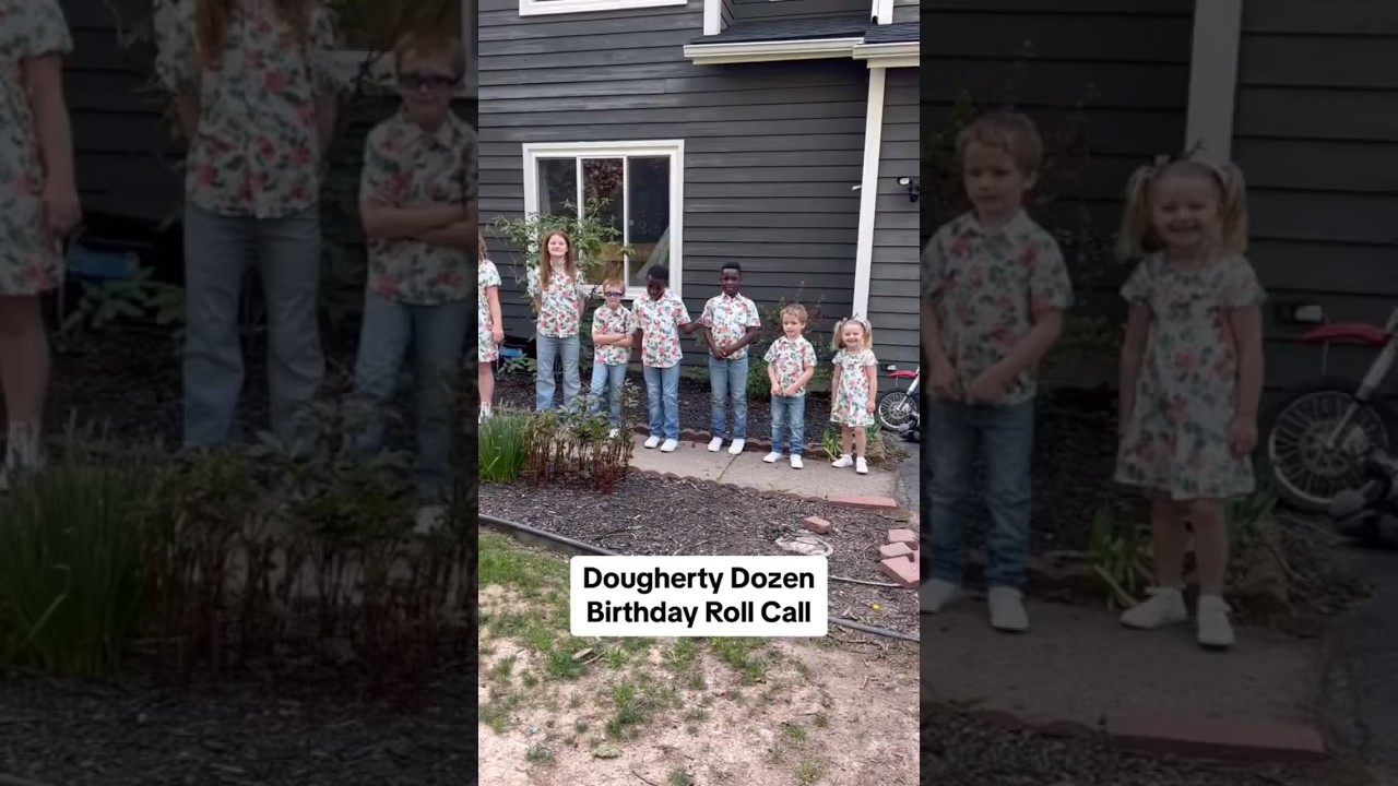 Birthdays For Our 12 Kids 🥳🥰😍 #shorts