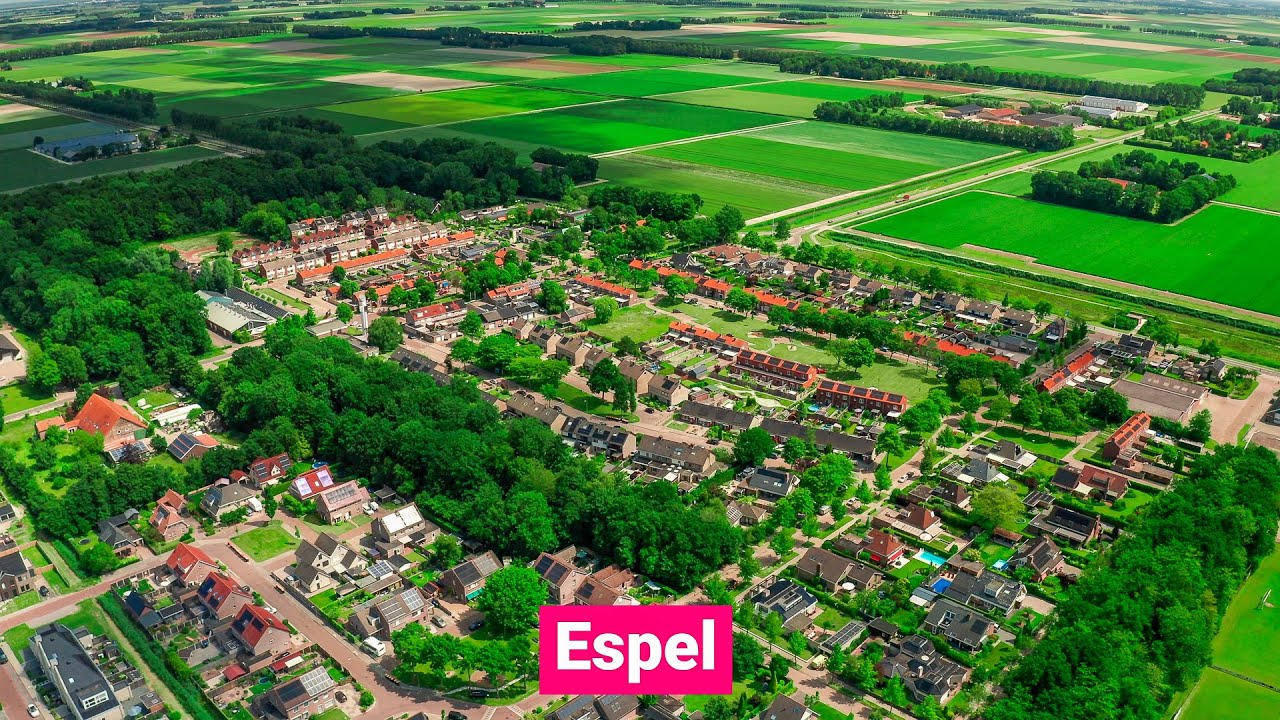 Het dorp Espel...Gemaakt in dé Noordoostpolder