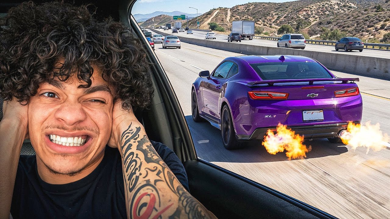 THE MOST ILLEGAL STRAIGHT PIPED CAMARO ZL1...