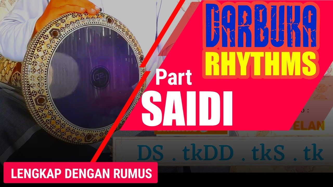 Tutorial Darbuka Rhythm SAIDI