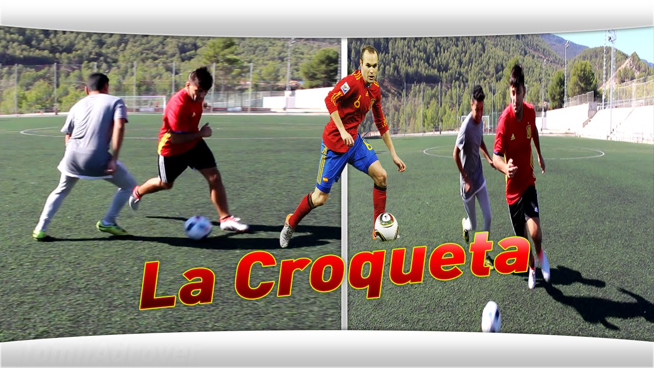 La Croqueta Andres Iniesta Tutorial - Videos , jugadas y Trucos de Fútbol/Freestyle