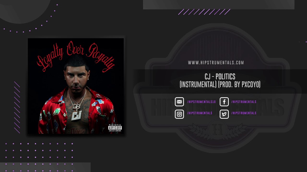CJ - Politics [Instrumental] (Prod. By Pxcoyo) + DL via @Hipstrumentals