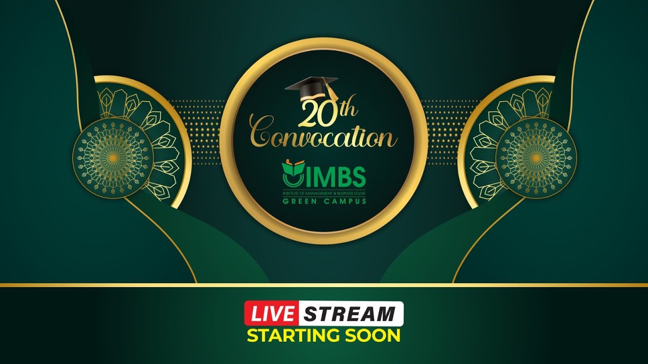 𝟮𝟬𝘁𝗵 𝗖𝗼𝗻𝘃𝗼𝗰𝗮𝘁𝗶𝗼𝗻 - 𝟬𝟮𝗻𝗱 𝗦𝗲𝘀𝘀𝗶𝗼𝗻 | 𝗜𝗠𝗕𝗦 𝗚𝗿𝗲𝗲𝗻 𝗖𝗮𝗺𝗽𝘂𝘀 - 𝗦𝗿𝗶 𝗟𝗮𝗻𝗸𝗮