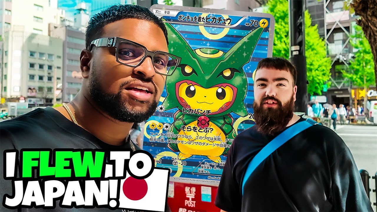 I Flew To Japan Just For Pokemon Cards! 🇯🇵
