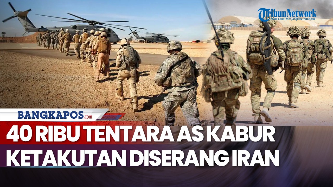 40 Ribu Tentara AS Kabur dari Timur Tengah, Diduga Ketakutan Diserang Iran