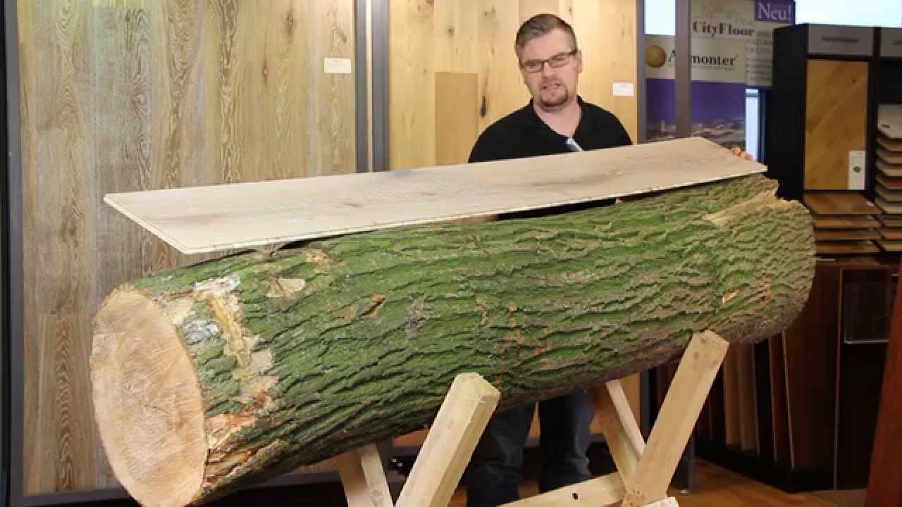 Parkett und Fertigparkett Landhausdielen der Edelste Teil aus den Baumstämmen