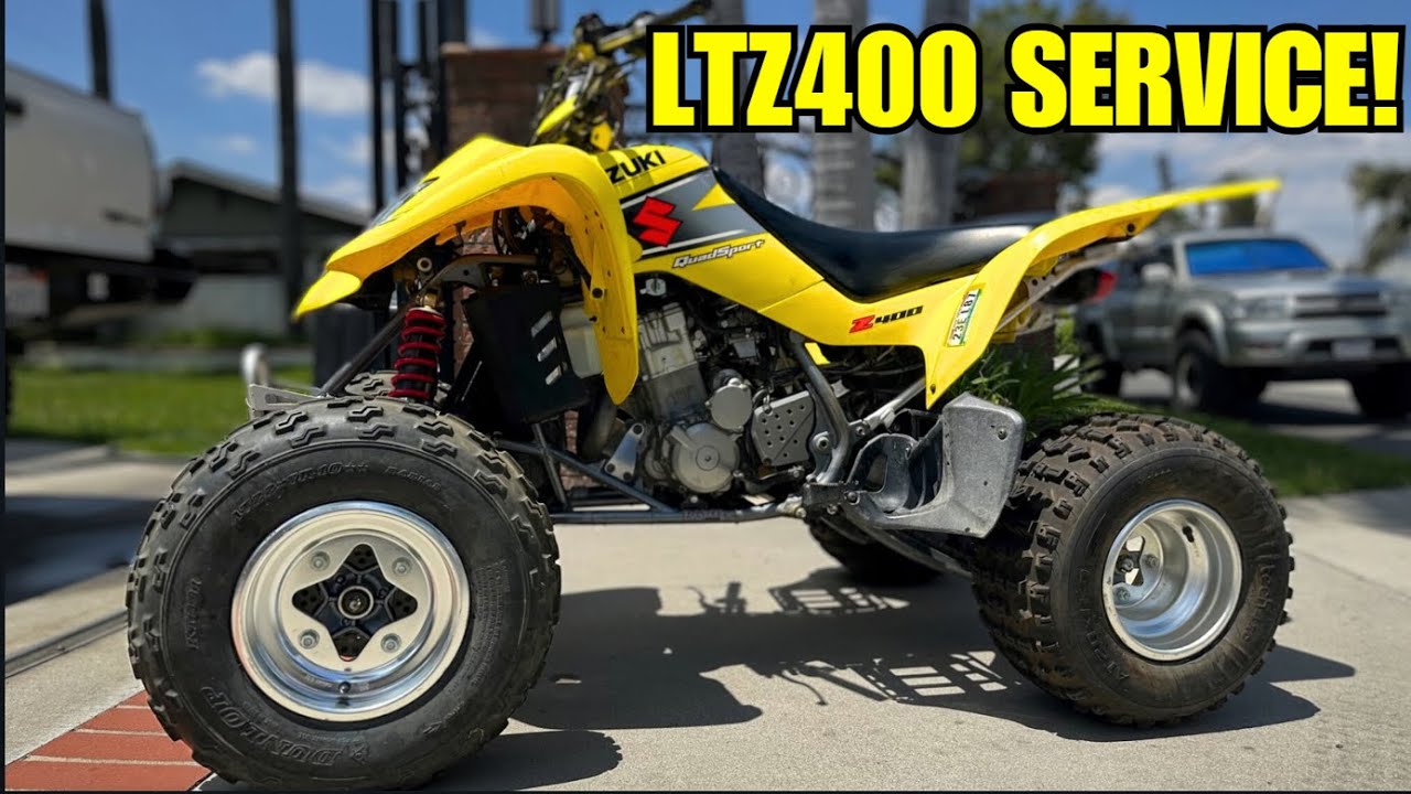 Реанимируем Suzuki LTZ400! Капитальный ремонт и настройка!
