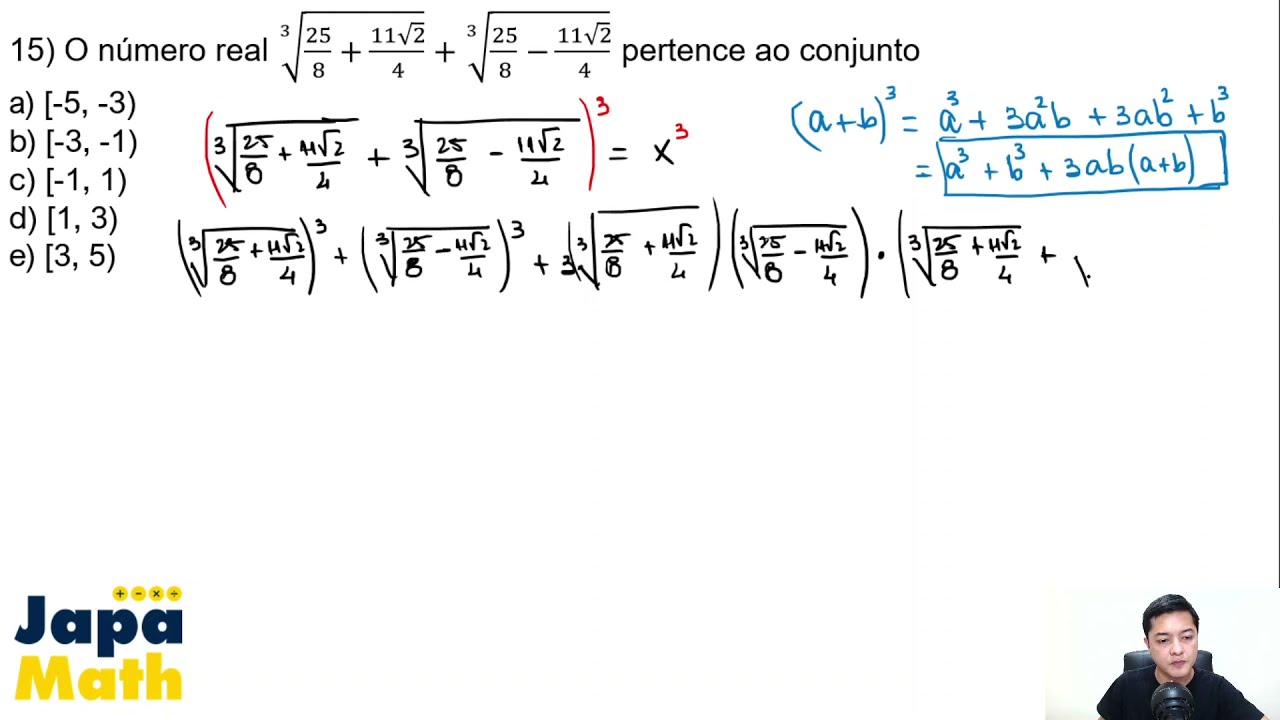 Prova Resolvida EsPCEx (2016 - 2017) - Números Reais