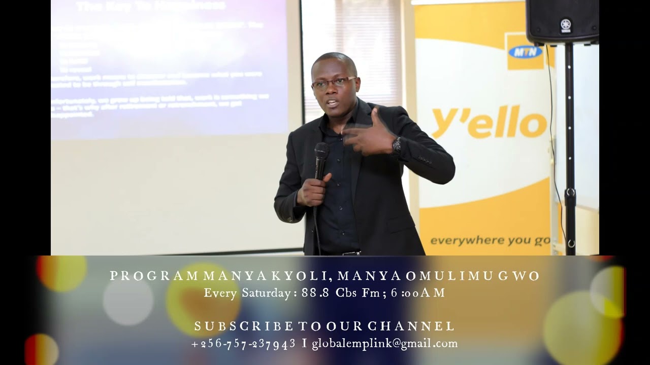 Simon Ssenkaayi I Tuweereddwa Omukisa Omuggya (New Year Msg)