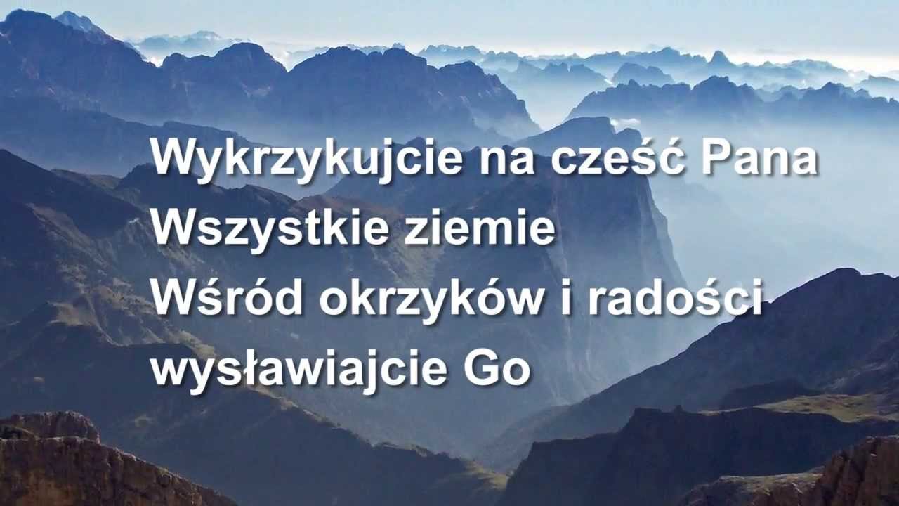 Wykrzykujcie na cześć Pana