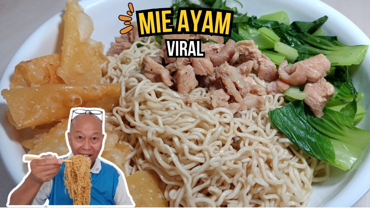 MIE AYAM VIRAL YANG BIKIN ANTRI & RASANYA NAMPOL❗