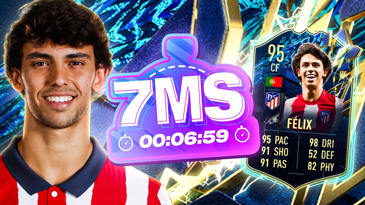 3 RED CARDS + 8 DISCARDS!!! TOTS JOAO FELIX 7 MINUTE SQUAD BUILDER!!!
