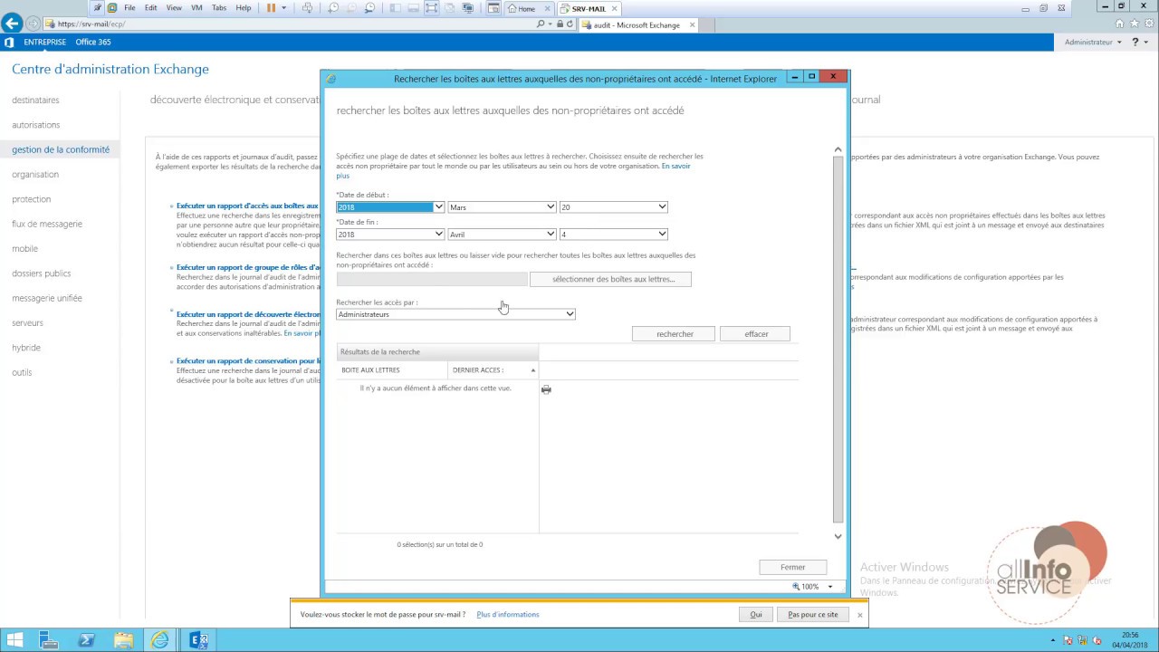 Exchange 2016 - 04 - Gérer Exchange Server 2016