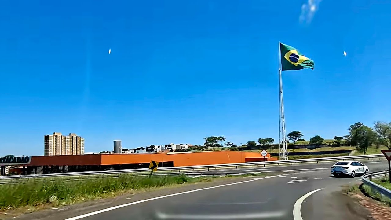 Driving in Road Marília, SP #brazil #worldcities #travel #cidadesdobrasil #highway #ontheroad #city