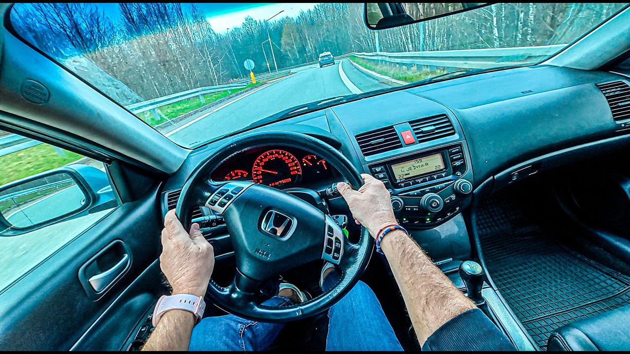 2004 Honda Accord | 2.2 i-CTDi 140 HP | POV Test Drive #2760 | Joe Black