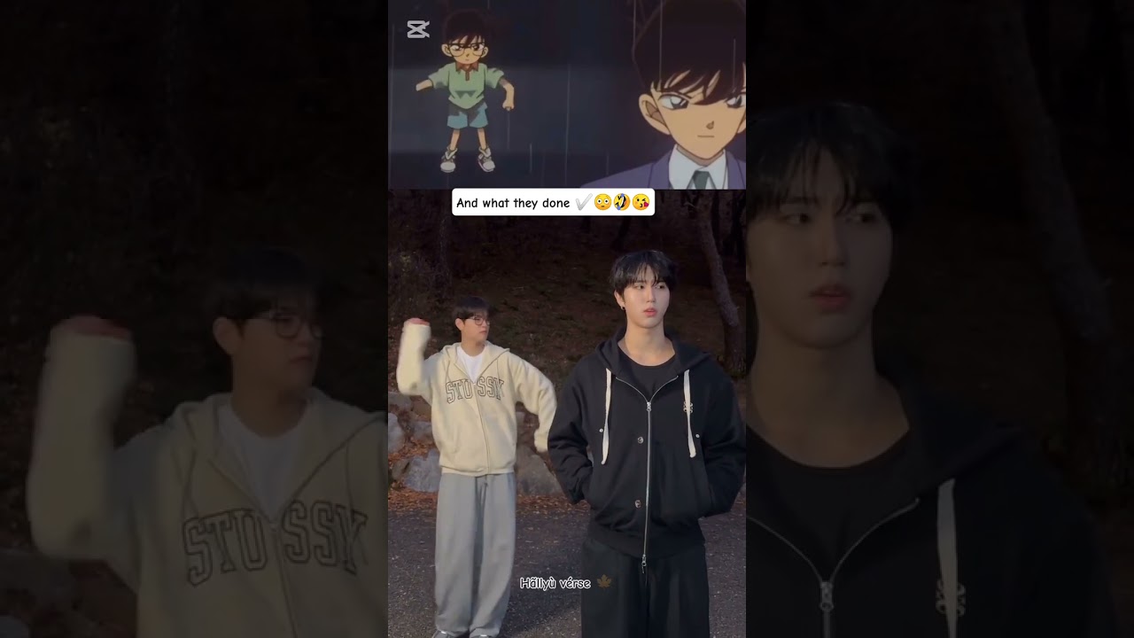 But it's cute 💜😘🥰 #kpop #skz#straykids #han #sungmin