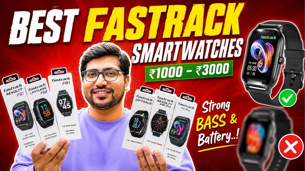 [TOP 3]🛑Best Fastrack Smartwatch under 2000?
