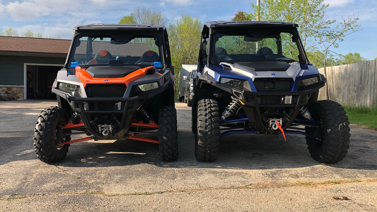 Сравнение General XP 1000 2020 года с General 1000 2018 года.