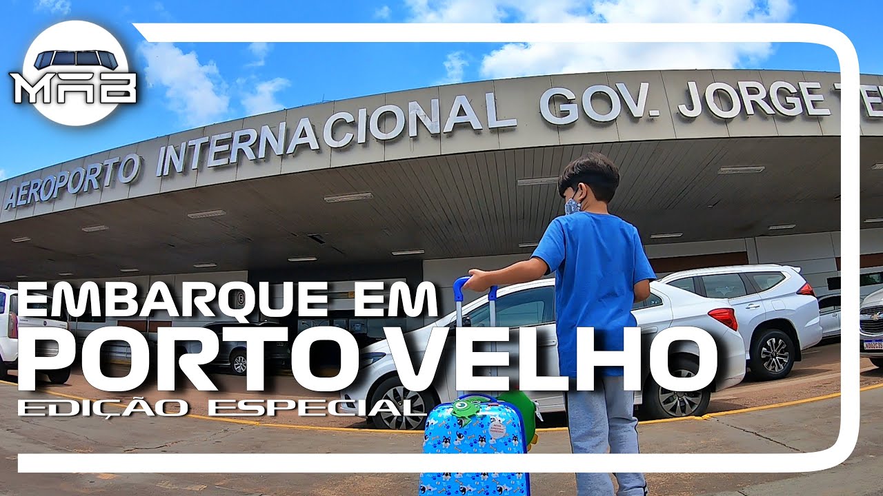 Embarque no Aeroporto de Porto Velho