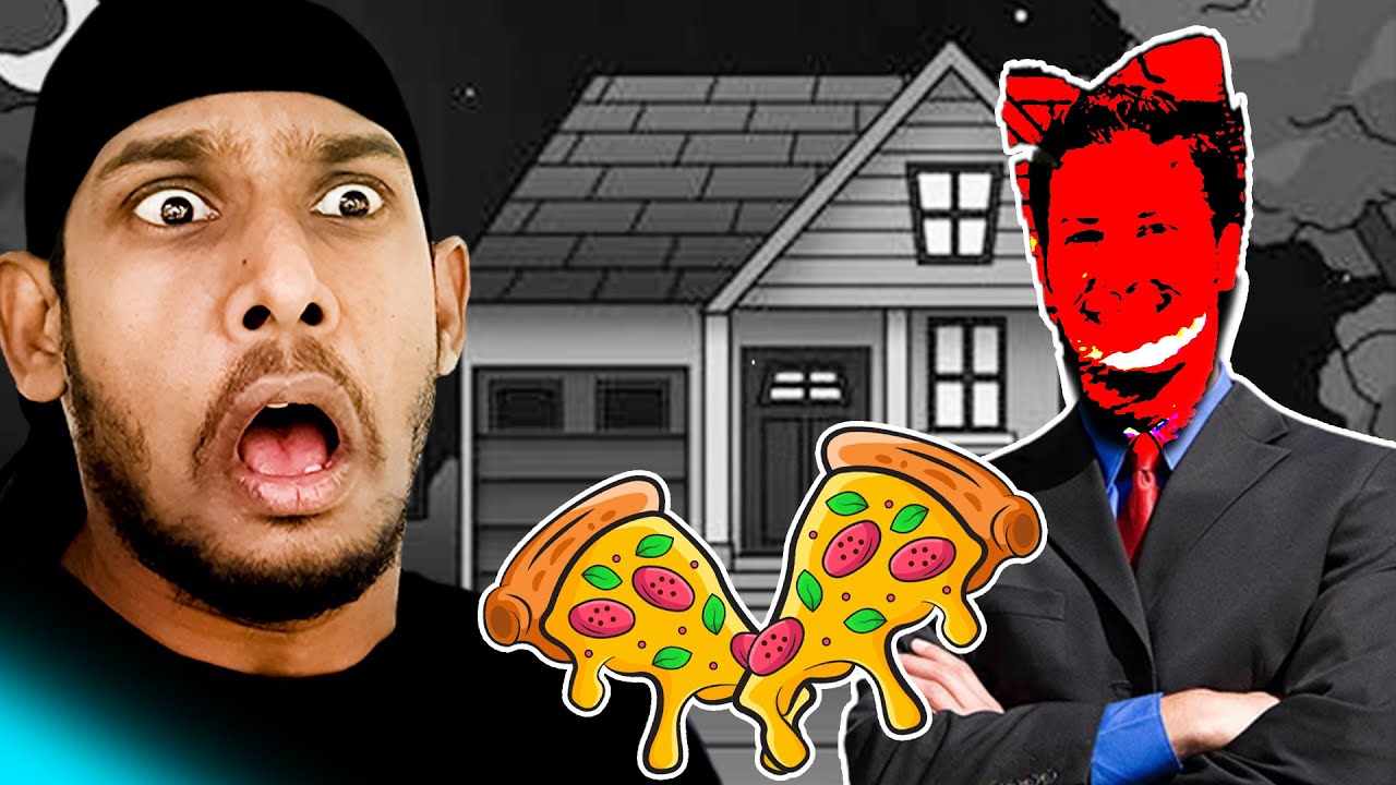 Pizza කන්න වෙන්නෑ රතුබිල ඇවිත් 😮 The Pizza Sinhala Gameplay