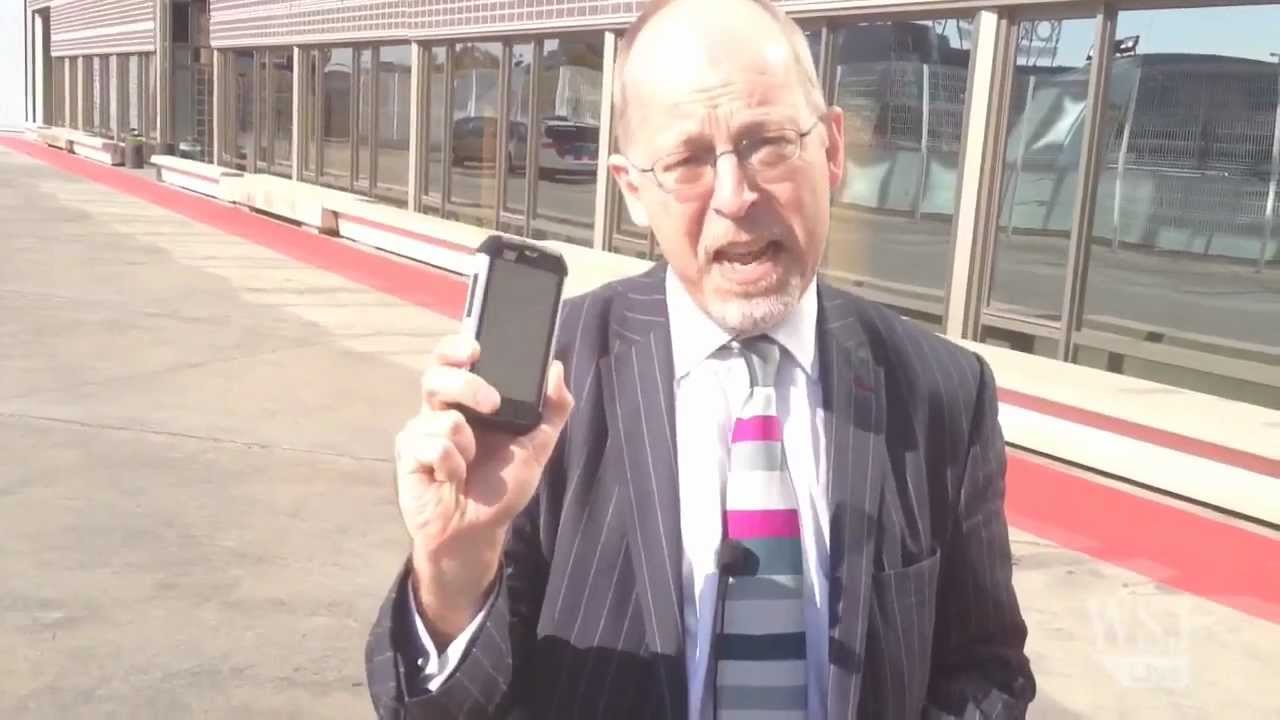 What Happens When you Throw a Cell Phone 20 yards onto Concrete