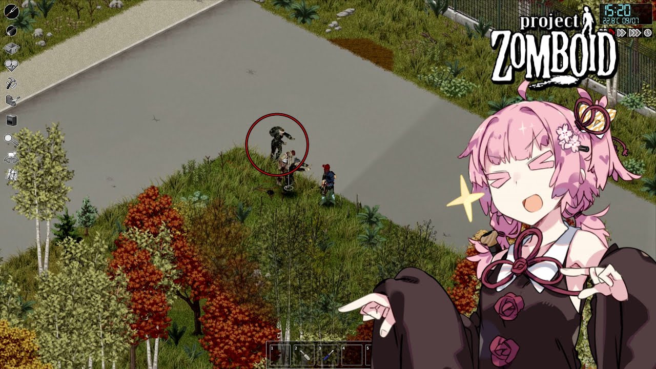 もやしの姉、軍事基地に向かう【S3 Project Zomboid #06】