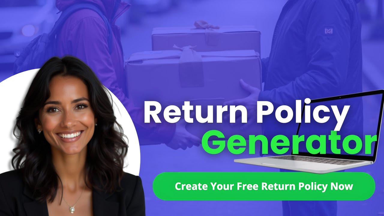 How to Create a Return and Refund Policy in 5 Minutes with the Return Policy Generator