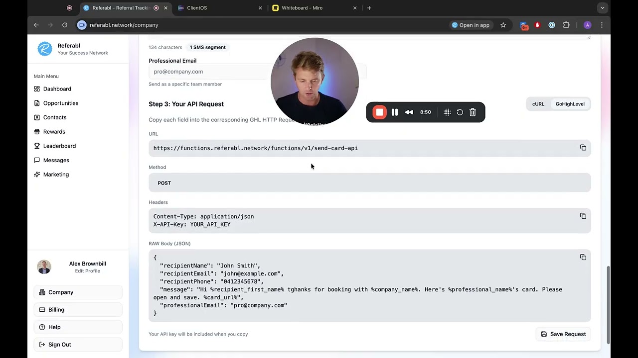 How to Send a Personalized Referral Card Using Referable and Webhooks