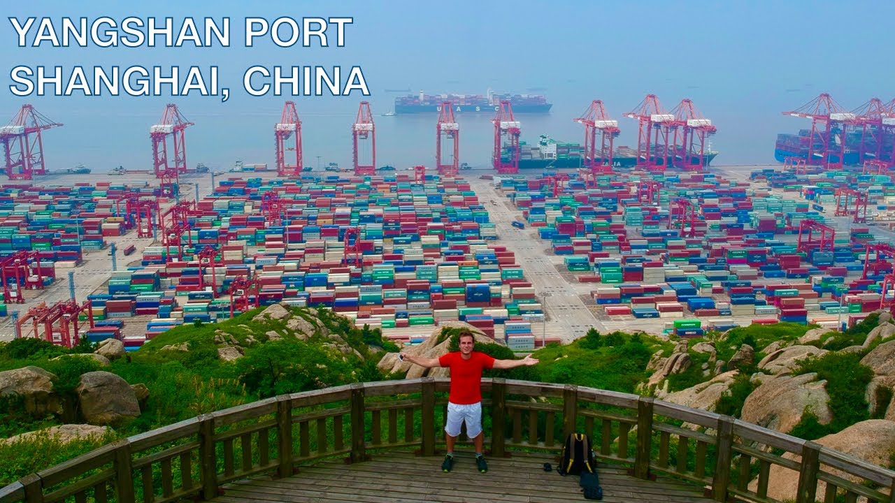 Le plus GRAND PORT en eau profonde du monde - Yangshan Deepwater Port, Shanghai - Curiosités CN 1/4