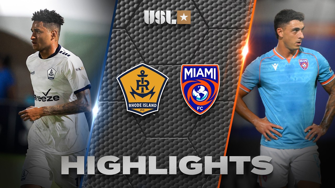 19.09.2026 | Rhode Island FC против Miami FC &mdash; Обзор матча Чемпионшипа ЮСЛ