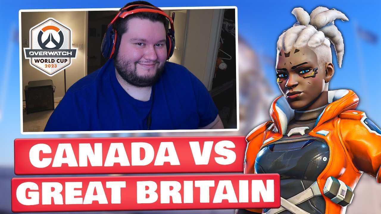 Flats Reacts To Canada Vs Great Britain Overwatch 2 World Cup