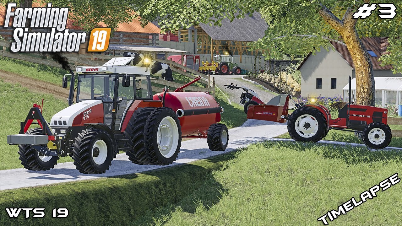 Planting CORN & mowing GRASS with AEBI | Wellcome To Slovenia 19 | Farming Simulator 19 | Episode 3