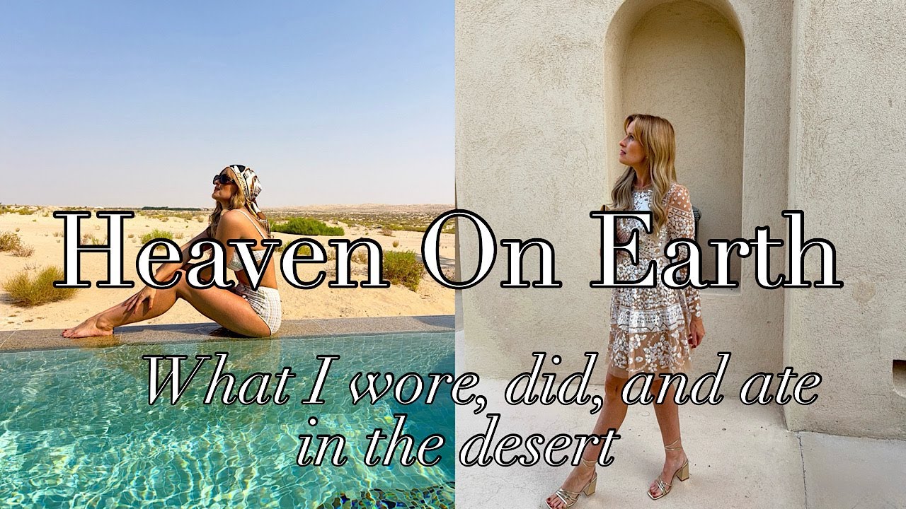 DESERT BLISS | Al Wathba Desert Resort and Spa | Aleisha Vlogs