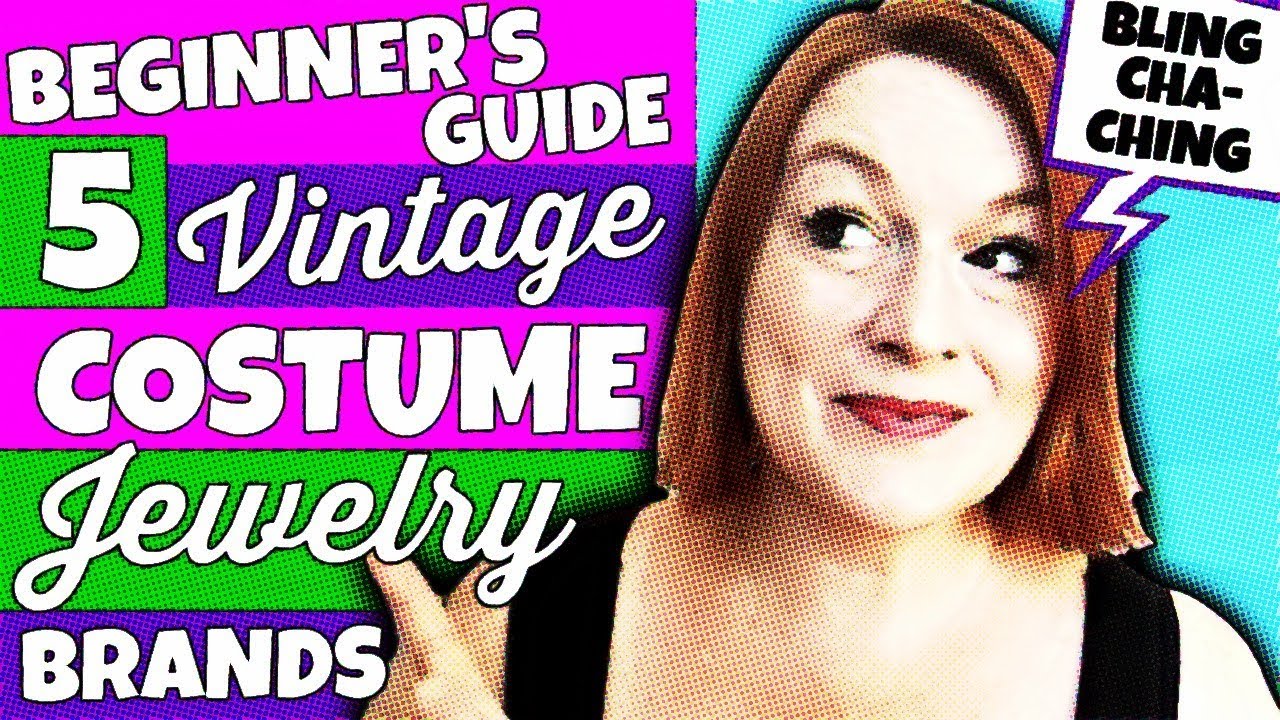 Beginner's Guide to 5 Vintage Costume Jewelry Marks You Can Find to Resell for Profit
