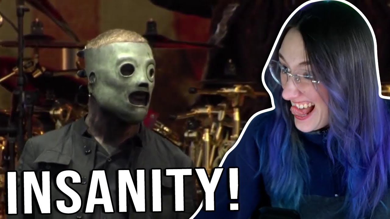 Slipknot - Spit It Out Live At Download 2009 | Реакция вокалиста |