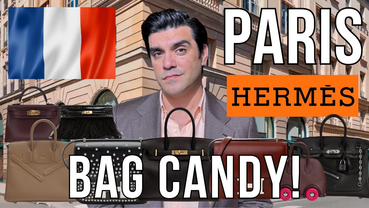 The HandBag Husband EP.98: Hermès Bags We Loved In Paris boutiques, Birkin, Kelly & Constance exotic