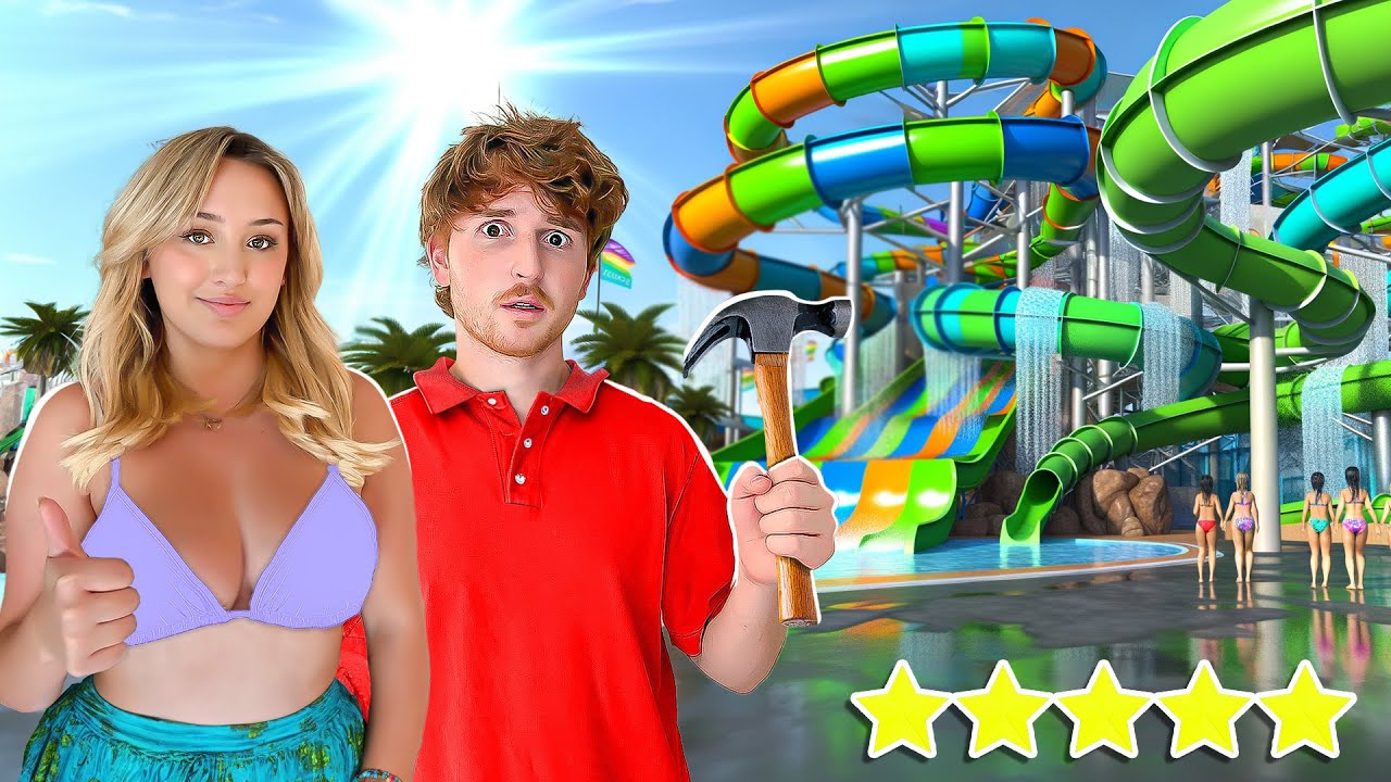 I Opened My Own WATERPARK!