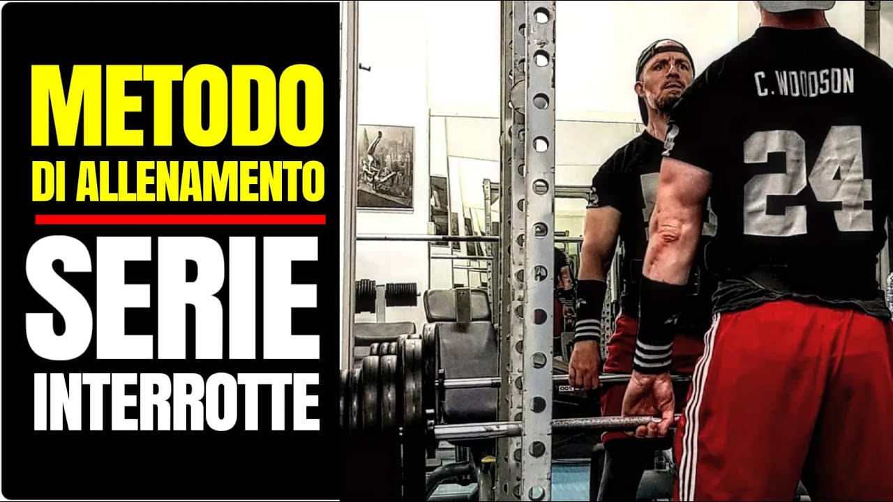BODY BUILDING: le SERIE INTERROTTE ⚫ Metodo di allenamento ideato da Filippo MASSARONI