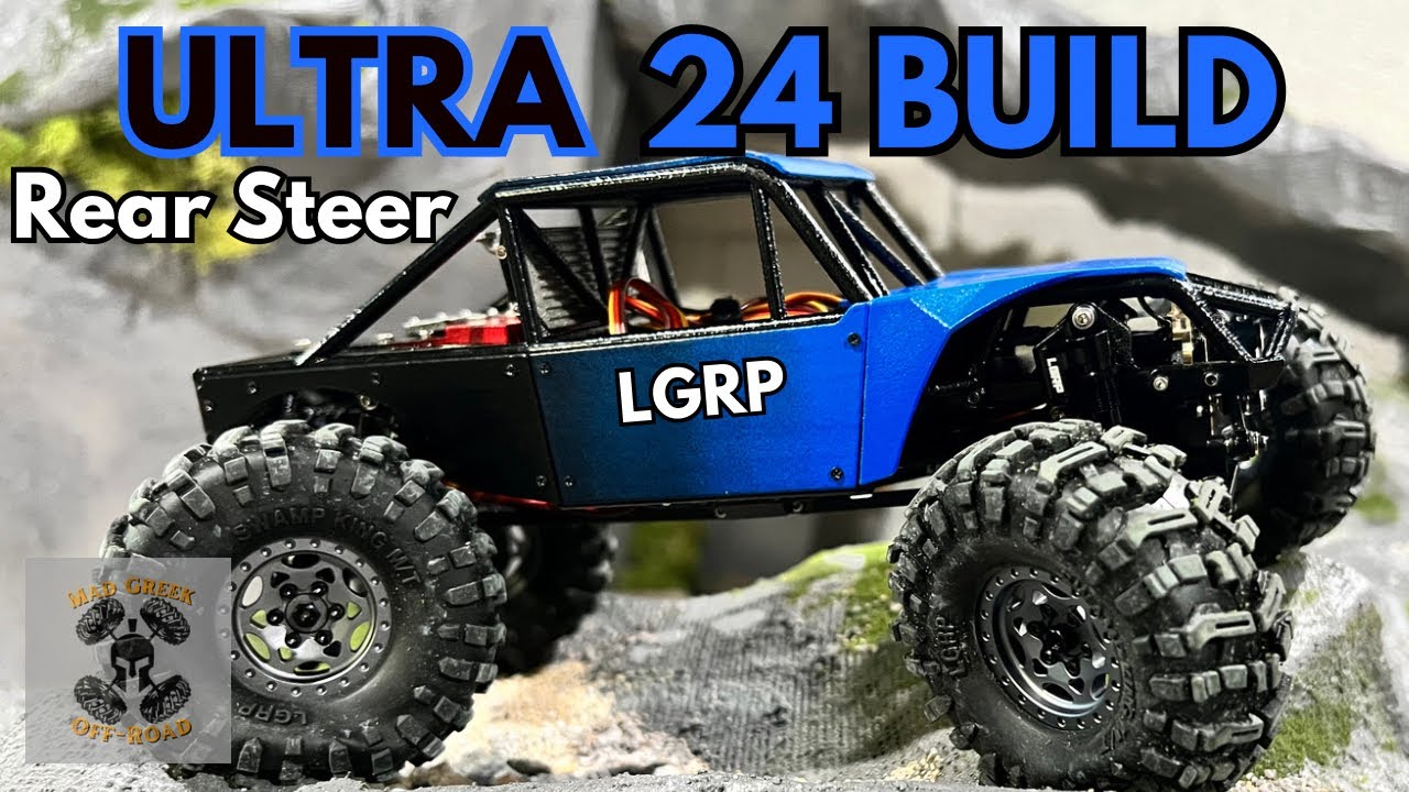 Ultimate SCX24 RC Crawler Build: Unleashing the Little Guy Racing Parts Ultra 24!