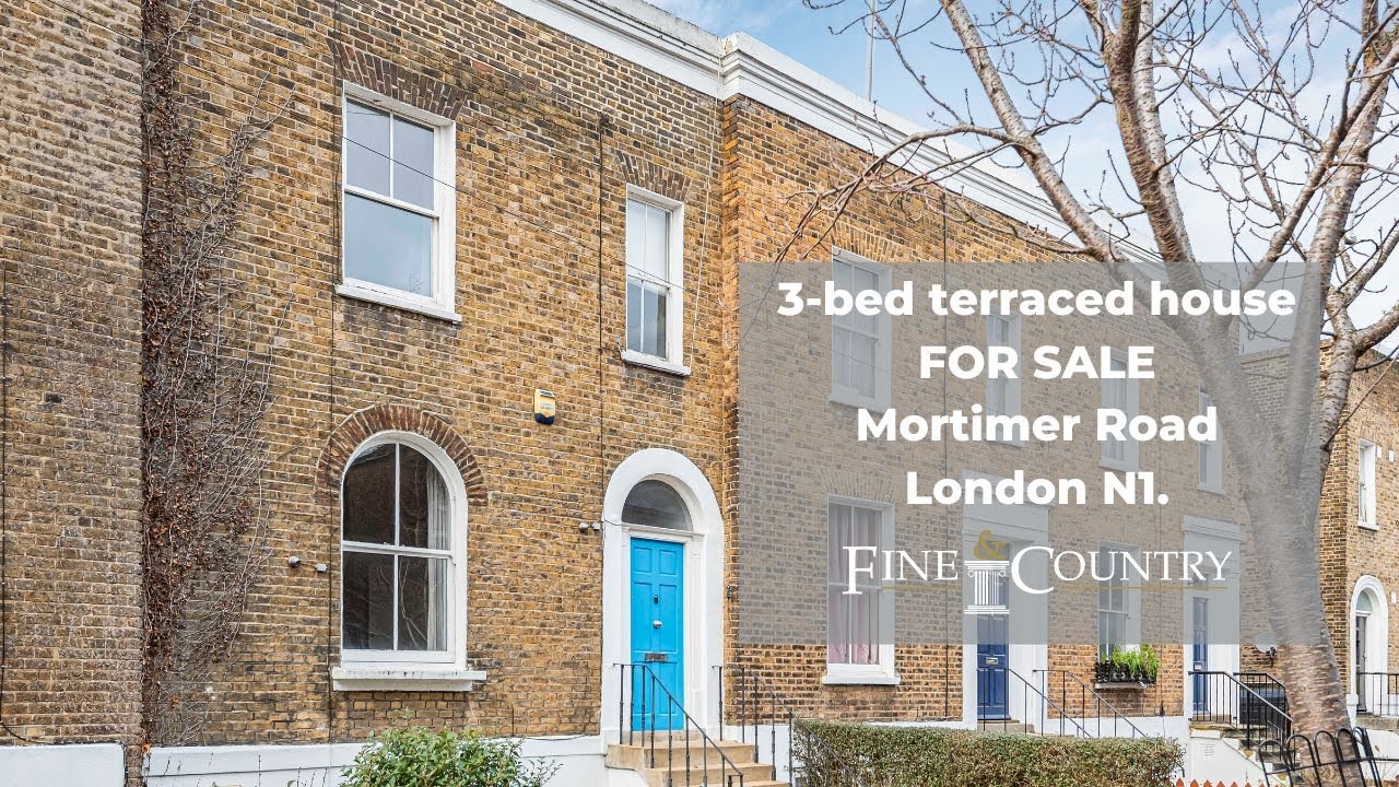 3-bed terraced house for sale - Mortimer Road, London N1