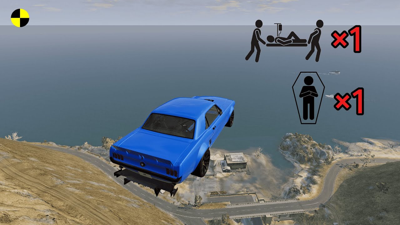 Realistic High-Speed Car Crashes in BeamNG.drive #73 | Ultra Detailed Crash Compilation