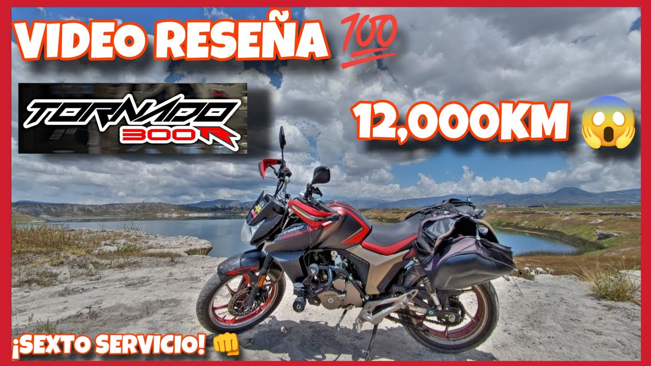 VENTO TORNADO 300 VIDEO RESEÑA A LOS 12,000KM DE USO 😱 ¡SEXTO SERVICIO!😎 NO LA COMPRES SIN VER ANTES